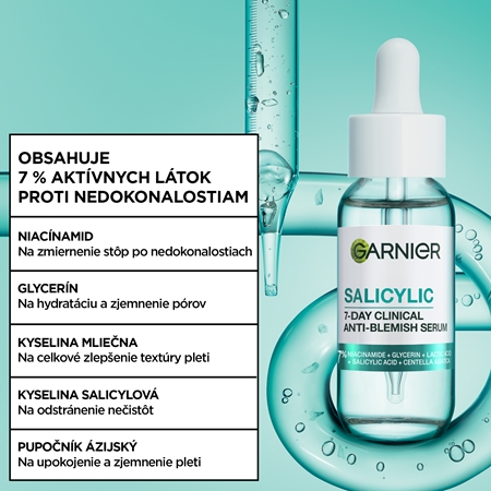 Garnier Salicylic Serum sérum proti nedokonalostiam pleti