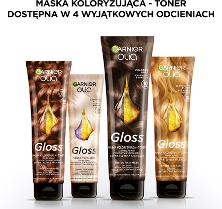 Garnier Olia Gloss maska koloryzująca do włosów