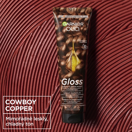 Garnier Olia Gloss barvicí maska na vlasy