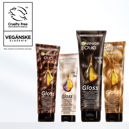 Garnier Olia Gloss farbiaca maska na vlasy