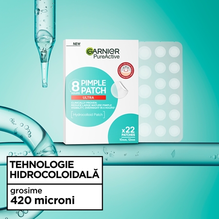 Garnier Pure Active Pimple Patch Ultra plasturi pentru piele problematică impotriva acneei