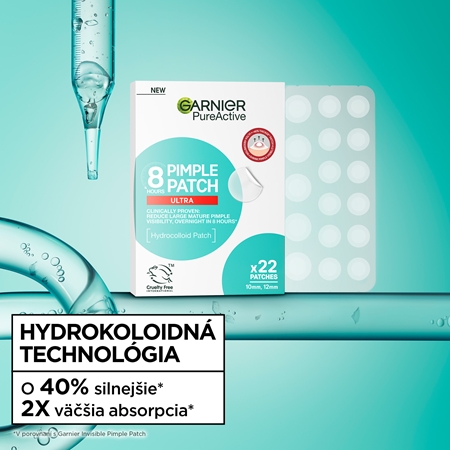 Garnier Pure Active Pimple Patch Ultra náplasti na problematickú pleť proti akné