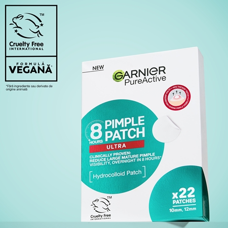 Garnier Pure Active Pimple Patch Ultra plasturi pentru piele problematică impotriva acneei