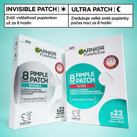 Garnier Pure Active Pimple Patch Ultra náplasti na problematickú pleť proti akné