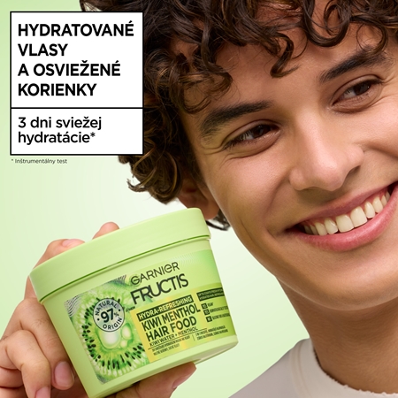 Garnier Fructis 3 in 1 osviežujúca hydratačná maska na vlasy