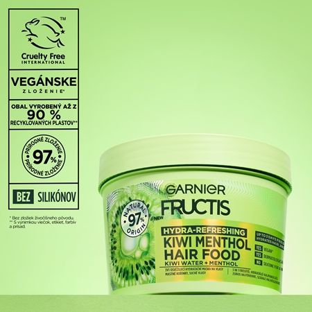 Garnier Fructis 3 in 1 osviežujúca hydratačná maska na vlasy