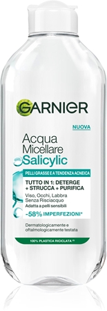 Garnier Salicylic água micelar para pele problemática, acne