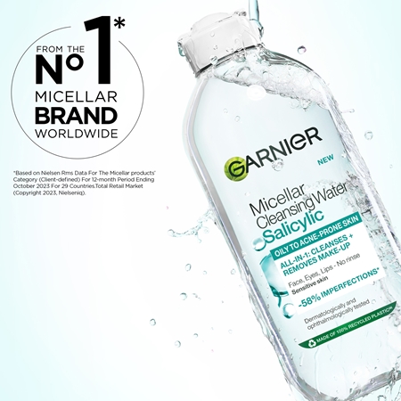Garnier Salicylic Micellar Cleansing Water Micellar Cleansing Water with salicylic acid