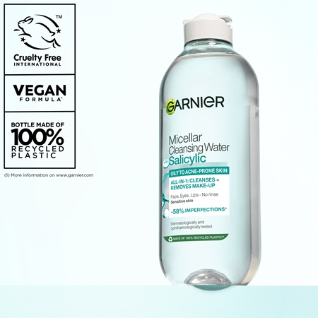 Garnier Salicylic Micellar Cleansing Water Micellar Cleansing Water with salicylic acid