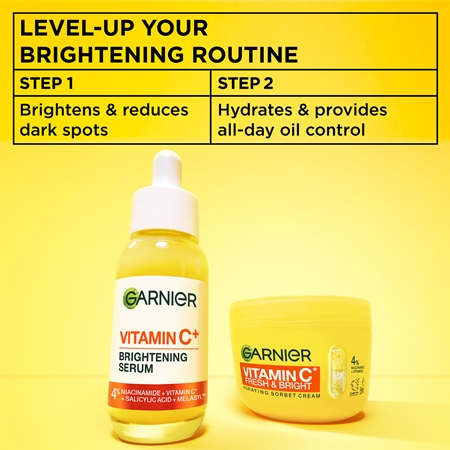 Garnier Vitamin C Fresh & Bright sorbet krema s posvetlitvenim učinkom