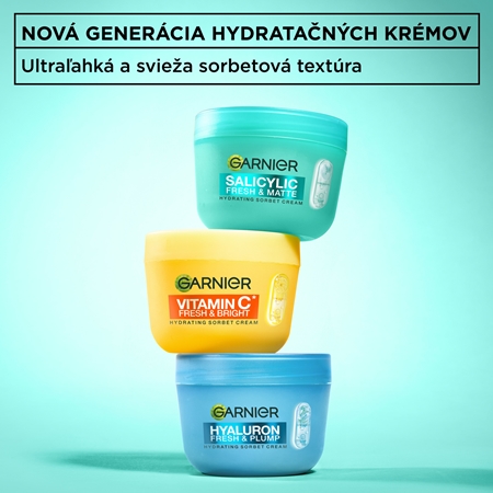 Garnier Salicylic Fresh & Matte hydratačný zmatňujúci sorbet