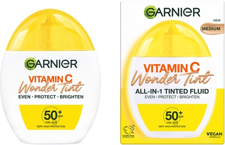 Garnier Vitamin C Wonder Tint fluide teinté léger SPF 50+