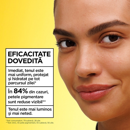 Garnier Vitamin C Wonder Tint Fluid nuantator cu textura usoara SPF 50+