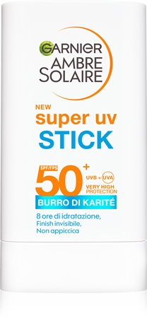 Garnier Ambre Solaire Super UV Stick Protetor solar para cuidado da pele em stick