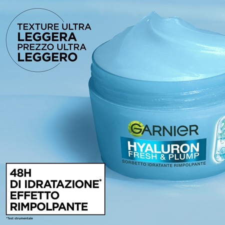 Garnier Hyaluron Fresh & Plump crema sorbetto effetto idratante