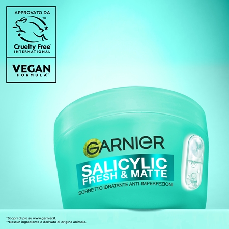 Garnier Salicylic Fresh & Matte sorbetto idratante opacizzante