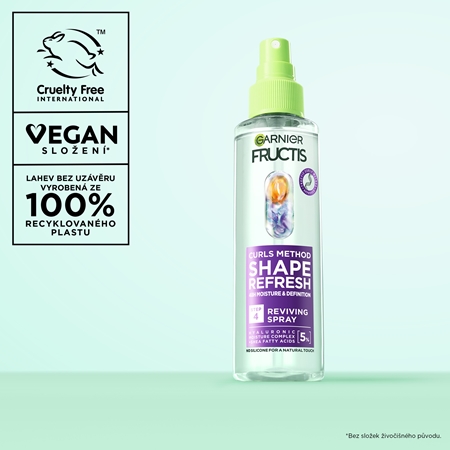 Garnier Fructis Curls Method hydratační sprej na vlasy pro vlnité a kudrnaté vlasy