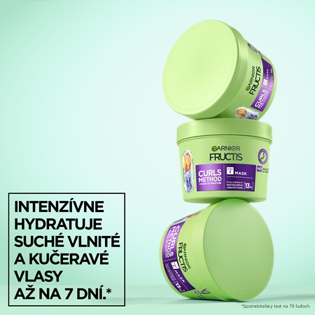 Garnier Fructis Curls Method hydratačná maska na vlasy pre vlnité a kučeravé vlasy