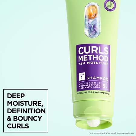 Garnier Fructis Curls Method Moisturizing Shampoo for wavy and curly hair
