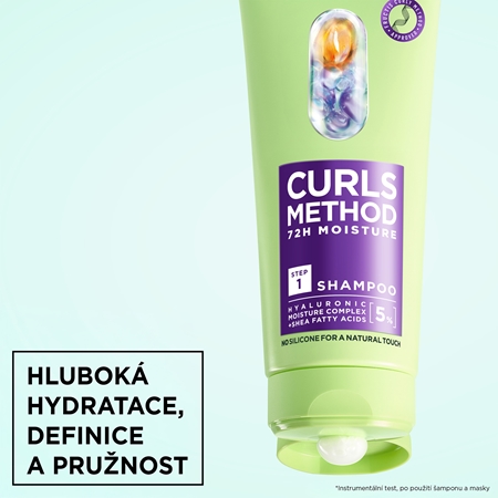 Garnier Fructis Curls Method hydratační šampon pro vlnité a kudrnaté vlasy
