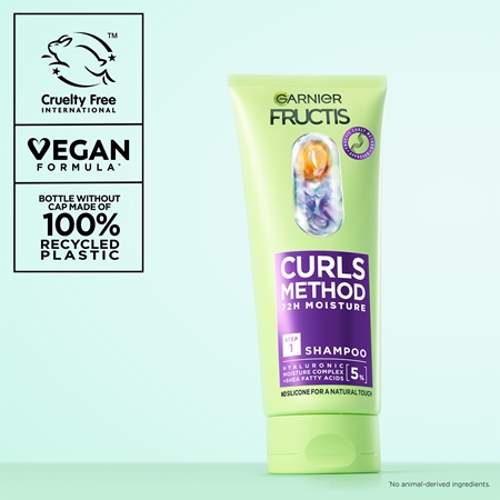Garnier Fructis Curls Method Moisturizing Shampoo for wavy and curly hair