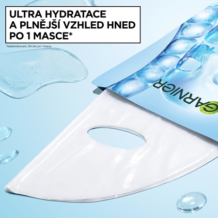Garnier Hyaluron hydrogelová maska na obličej