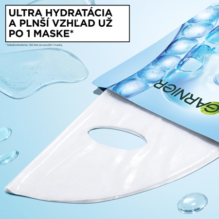 Garnier Hyaluron hydrogélová maska na tvár
