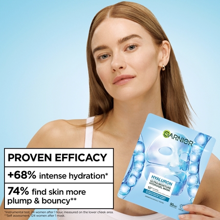 Garnier Hyaluron hydrogélová maska na tvár