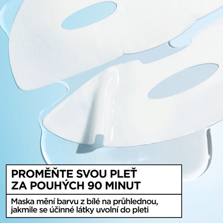 Garnier Hyaluron hydrogelová maska na obličej