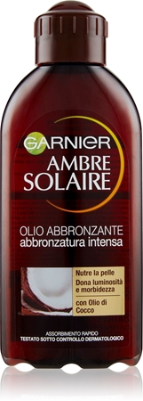 Garnier Ambre Solaire olio corpo per stimolare l'abbronzatura