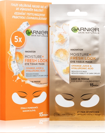 Garnier Skin Naturals Moisture+ Fresh Look set sheet maski 5 ks