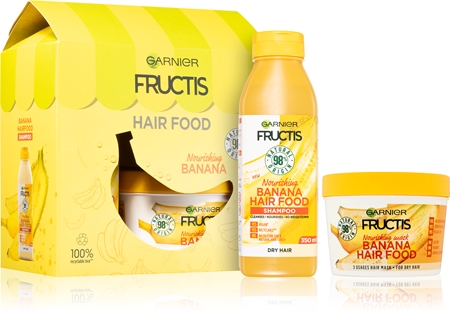 Garnier Fructis Banana Hair Food Set (für trockenes Haar)