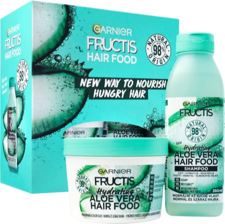 Garnier Fructis Aloe Vera Hair Food ajándékszett (száraz hajra)