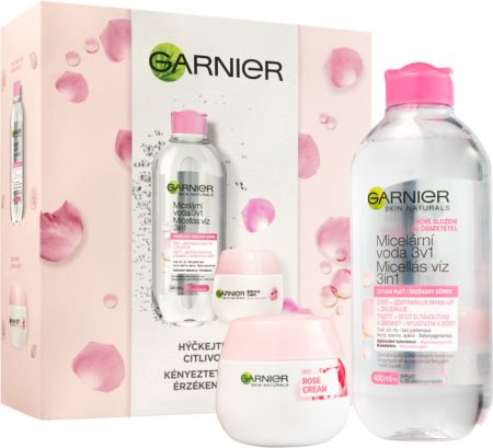 Garnier Skin Naturals coffret (para pele sensível)