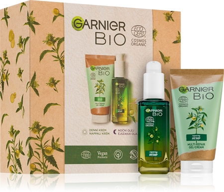 Garnier Bio Repairing Hemp gift set(for skin renewal)