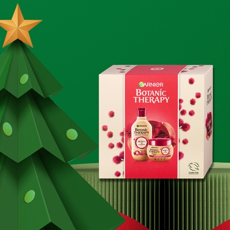 Garnier Botanic Therapy Ricinus Oil coffret cadeau (pour cheveux affaiblis)