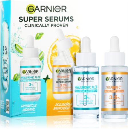 Garnier Skin Naturals sérum facial (coffret)