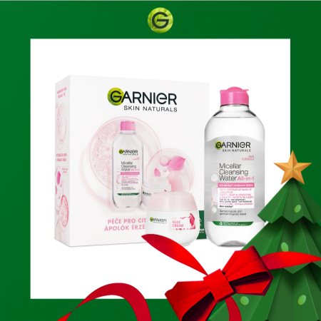 Garnier Skin Naturals gift set with a brightening effect