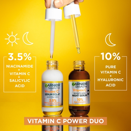 Garnier Skin Active Vitamina C kit per la cura del viso 2 x 30 ml