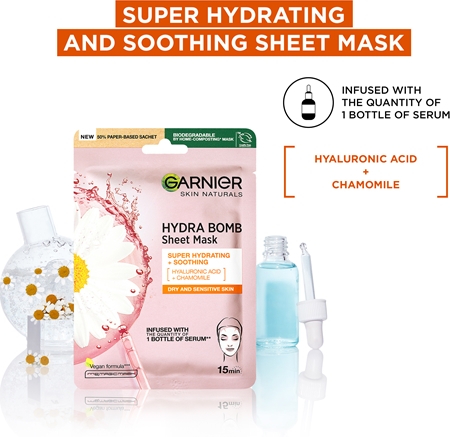 Garnier Skin Naturals set de măști textile
