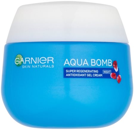 Garnier Skin Naturals Aqua Bomb regenerační antioxidační gelový krém na noc