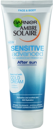 Garnier Ambre Solaire Sensitive Advanced мляко след загар  за чувствителна кожа