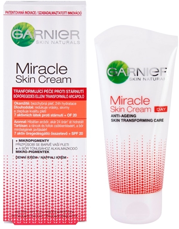 Garnier Miracle tratamiento transformador de piel antienvejecimiento