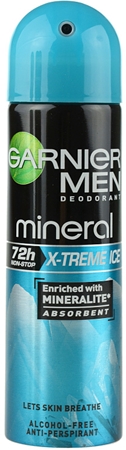 Garnier Men Mineral X-treme Ice spray anti-transpirant