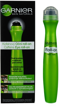 Garnier NutriSkin Augen Roll-On mit Koffein gegen Schwellungen und Augenringe