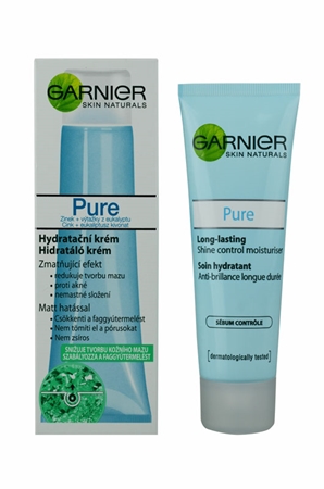 Garnier Pure Moisturising Cream for Problematic Skin, Acne