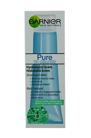 Garnier Pure Moisturising Cream for Problematic Skin, Acne