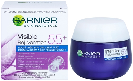 Garnier Visible 55+ crema de noche rejuvenecedor de la piel