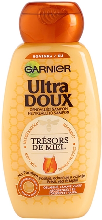 Garnier Ultra Doux відновлюючий шампунь для ламкого та втомленого волосся