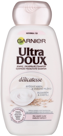 Garnier Ultra Doux sampon cu efect calmant pentru par fin